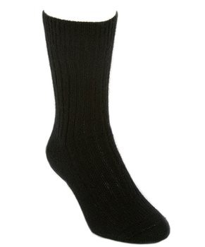 Casual Rib Socks Black XL-nz-made-Tessa Mae's with Attitude | Gifts and Homewares | Mapua NZ