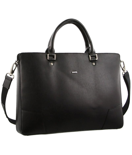 Structured Leather Laptop Bag