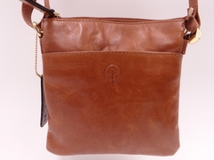 Compact Crossbody Bag Tan