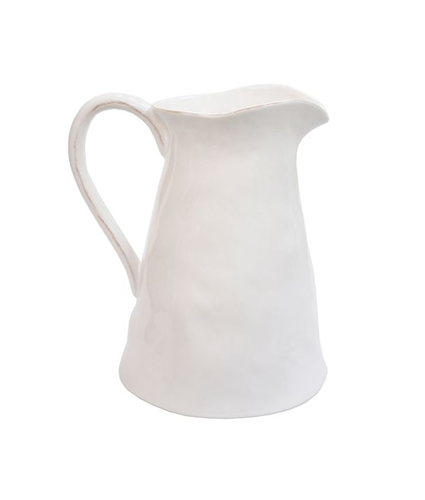 Primitif Large White Pitcher (Jug)