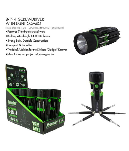 LED Flashlight Screwdriver
