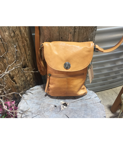 Tayla Leather Bag Tan