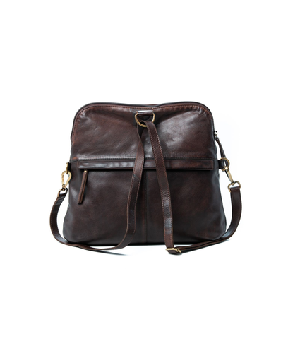 Faline Brown Backpack Bag