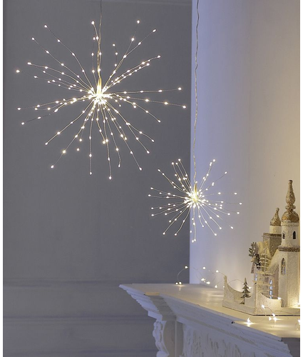 Starburst Silver Plug In