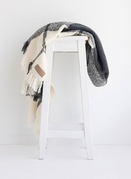 NZ Wool Block Check Throw-wool-Tessa Mae's with Attitude | Gifts and Homewares | Mapua NZ