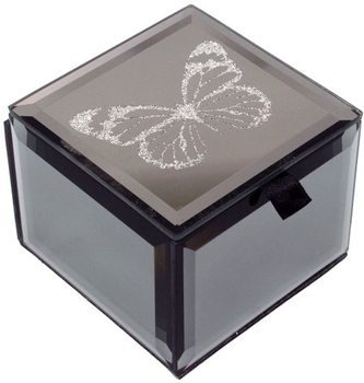 Butterfly Bling Mirrored Trinket Box-gift-ideas-Tessa Mae's with Attitude | Gifts and Homewares | Mapua NZ