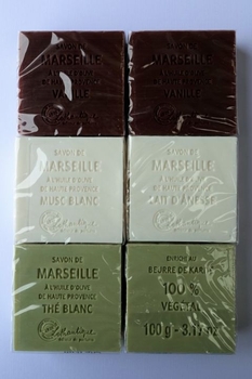 Marseille Soap gift wrapped Tea-french-range-Tessa Mae's with Attitude | Gifts and Homewares | Mapua NZ