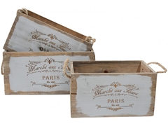 Decorative Crate Paris Medium