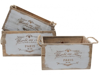 Decorative Crate Paris Medium-accessories-Tessa Mae's with Attitude | Gifts and Homewares | Mapua NZ