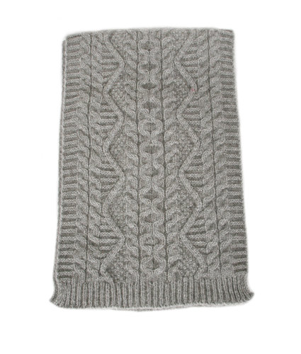Opito Cable Scarf - Silver