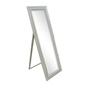 White Twist Cheval Mirror