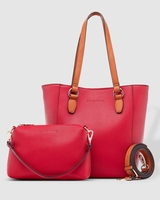 Rachel Tote Bag Raspberry