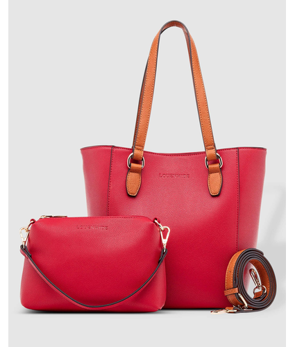 Rachel Tote Bag Raspberry