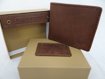 Leather Mens Wallet - Brown BC12-gift-ideas-Tessa Mae's with Attitude | Gifts and Homewares | Mapua NZ