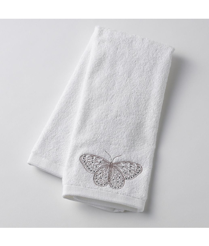 Diamonte Butterfly Hand Towel