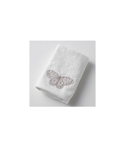 Diamonte Butterflies Face Cloth