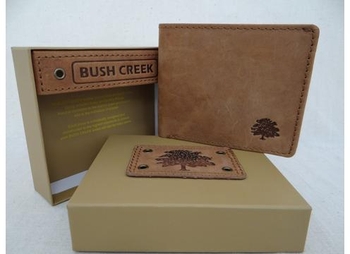 Leather Mens Wallet - Tan BC12-gift-ideas-Tessa Mae's with Attitude | Gifts and Homewares | Mapua NZ