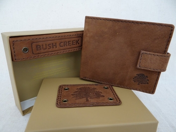 Leather Mens Wallet - Tan BC14-gift-ideas-Tessa Mae's with Attitude | Gifts and Homewares | Mapua NZ