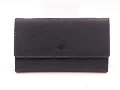 Leather Purse Navy