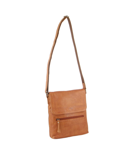 Nappa Leather Bag Cognac