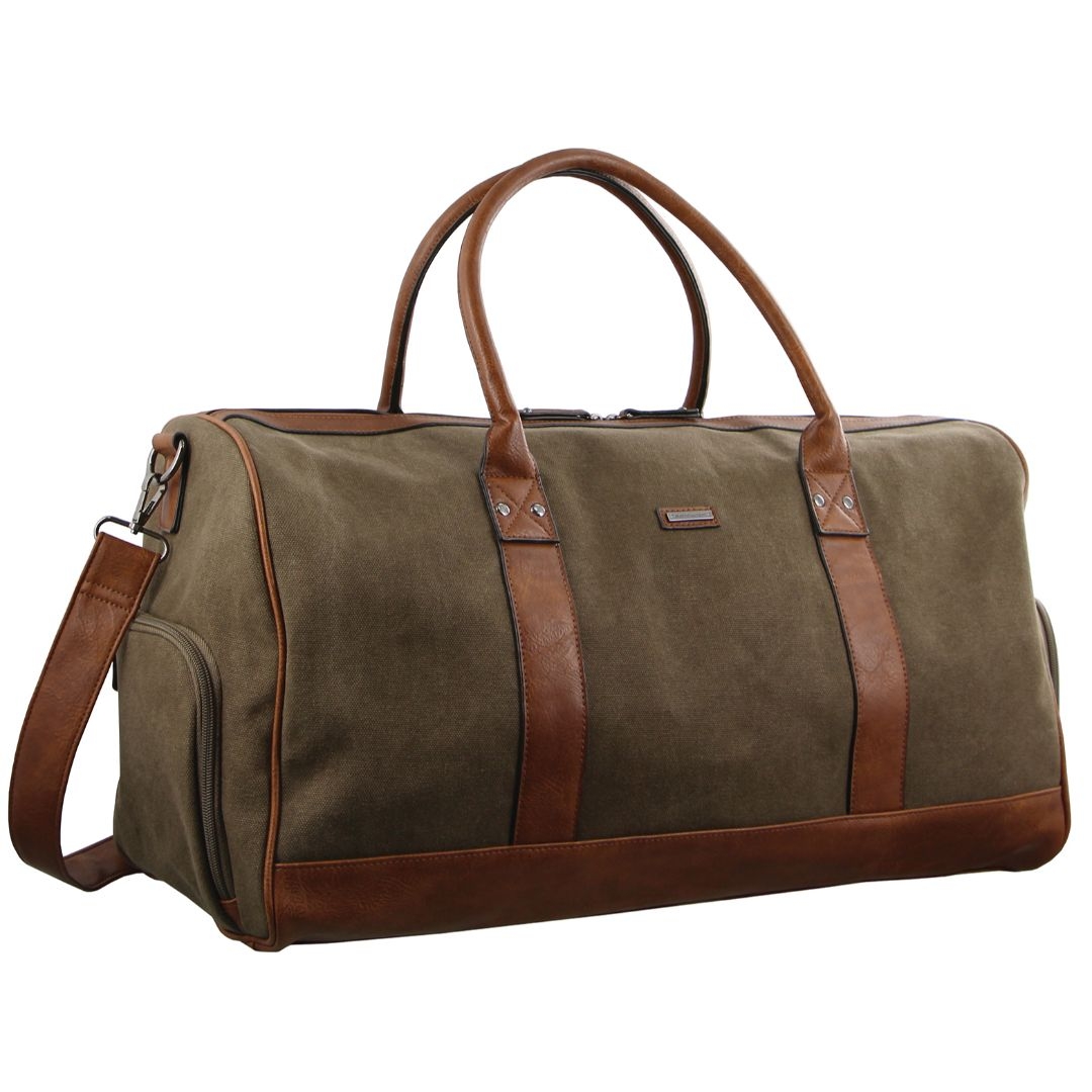 Canvas hotsell overnight bag