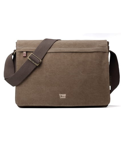 Classic Messenger Bag Large Brown