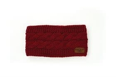 Red Plush Head Warmer