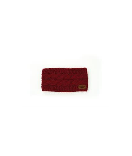 Red Plush Head Warmer