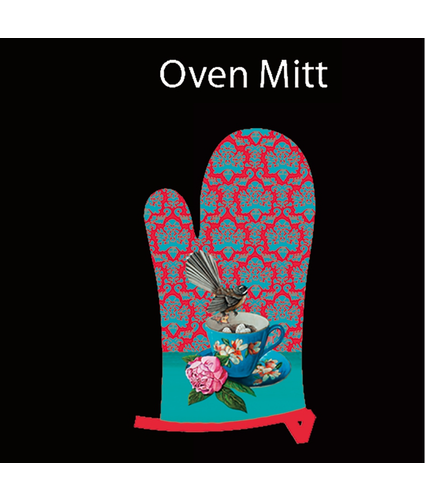Oven Mitt Fantail On Cup