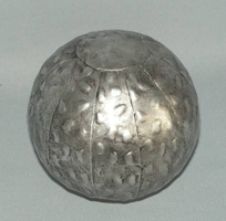 Beaten Silver Ball 10cm