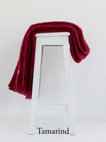 NZ Mohair Knee Throw - Tamarind 