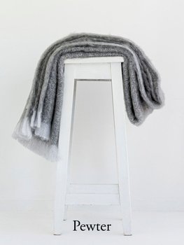 Pewter Knee Mohair Throw-nz-made-Tessa Mae's with Attitude | Gifts and Homewares | Mapua NZ