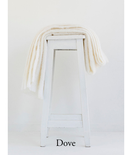 NZ Mohair Knee Throw - Dove
