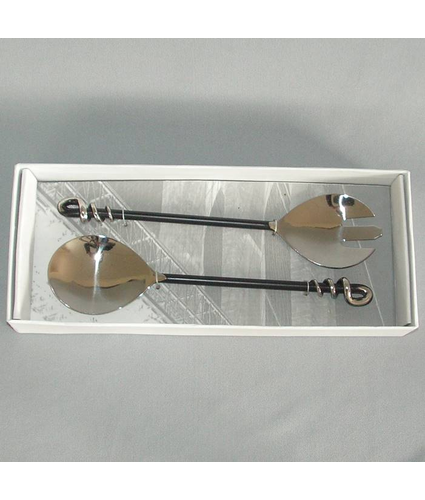 Twisted Wire Salad Servers