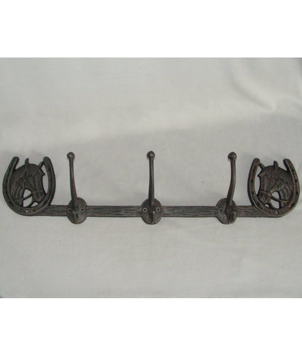 Horse Shoe Coat Rack