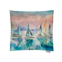 Sail Away Linen Cushion