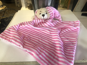 Sleepytime Bear Blanket Pink-gift-ideas-Tessa Mae's with Attitude | Gifts and Homewares | Mapua NZ