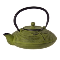 Teapot 770Ml Cast Iron Dragonfly (Green)