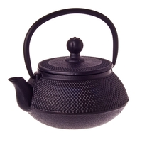 Teapot 500Ml Cast Iron Fine Hobnail 