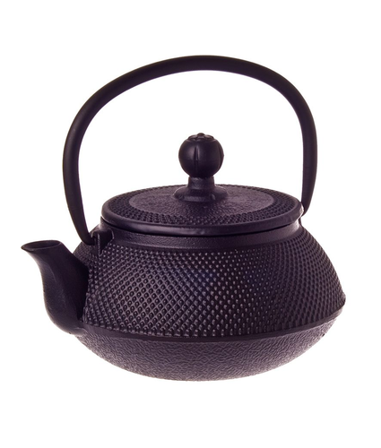 Teapot 500Ml Cast Iron Fine Hobnail 