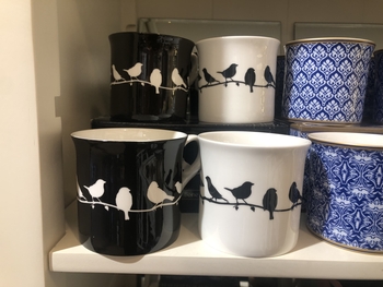 Bird Silhouette Fine Bone China Mug-home-decor-Tessa Mae's with Attitude | Gifts and Homewares | Mapua NZ