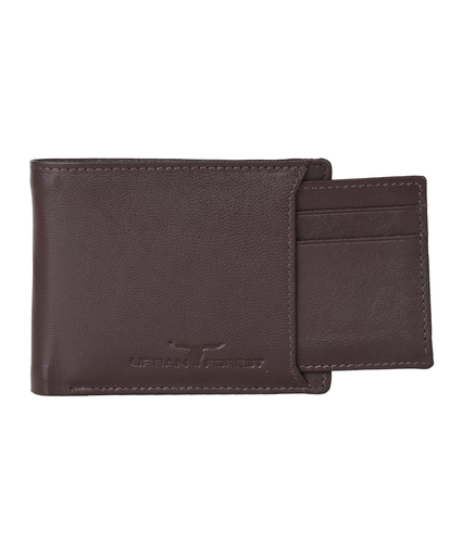 Sidka Leather Wallet Dark Brown