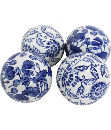 Ball Porcelain Blue