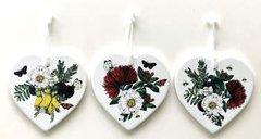 Ceramic Heart Flowers