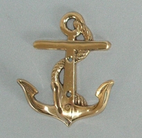 Brass Anchor Triple Hook