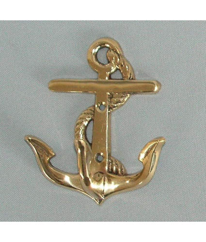 Brass Anchor Triple Hook