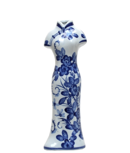 Blue And White Figurine Large