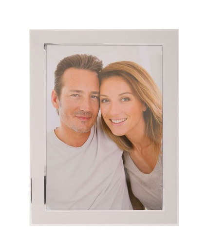 Frame White and Silver 5x7