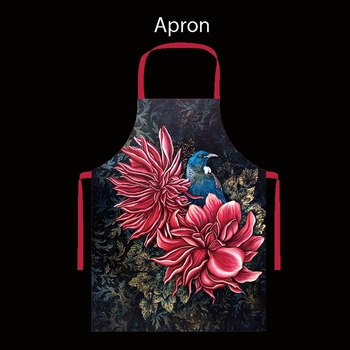 Apron Tui On Blooms-gift-ideas-Tessa Mae's with Attitude | Gifts and Homewares | Mapua NZ