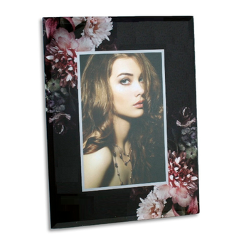 Photo Frame Midnight flowers 4x6-gift-ideas-Tessa Mae's with Attitude | Gifts and Homewares | Mapua NZ